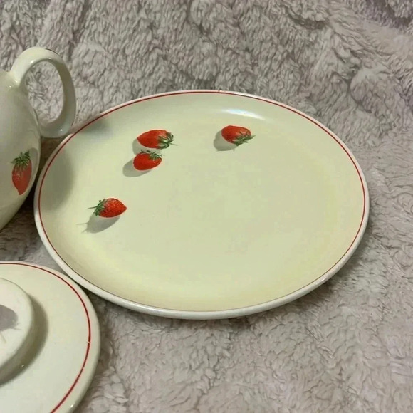 Vintage Cavitt Shaw shortcake sugar bowl - Picture 3 of 5